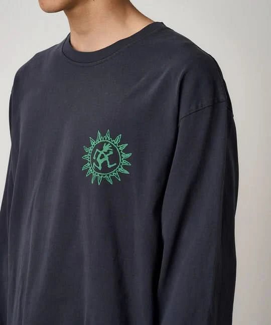 Gramicci Sun L/S Tee - Navy - Gallery Streetwear