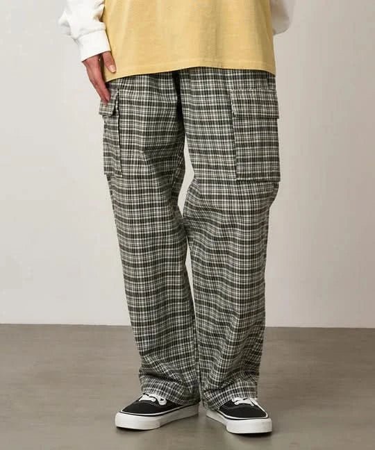 Gramicci Swell Cargo Pant - Checkered Plaid - Gallery Streetwear