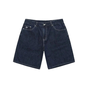 Helas Dieu Grec jean shorts washed navy