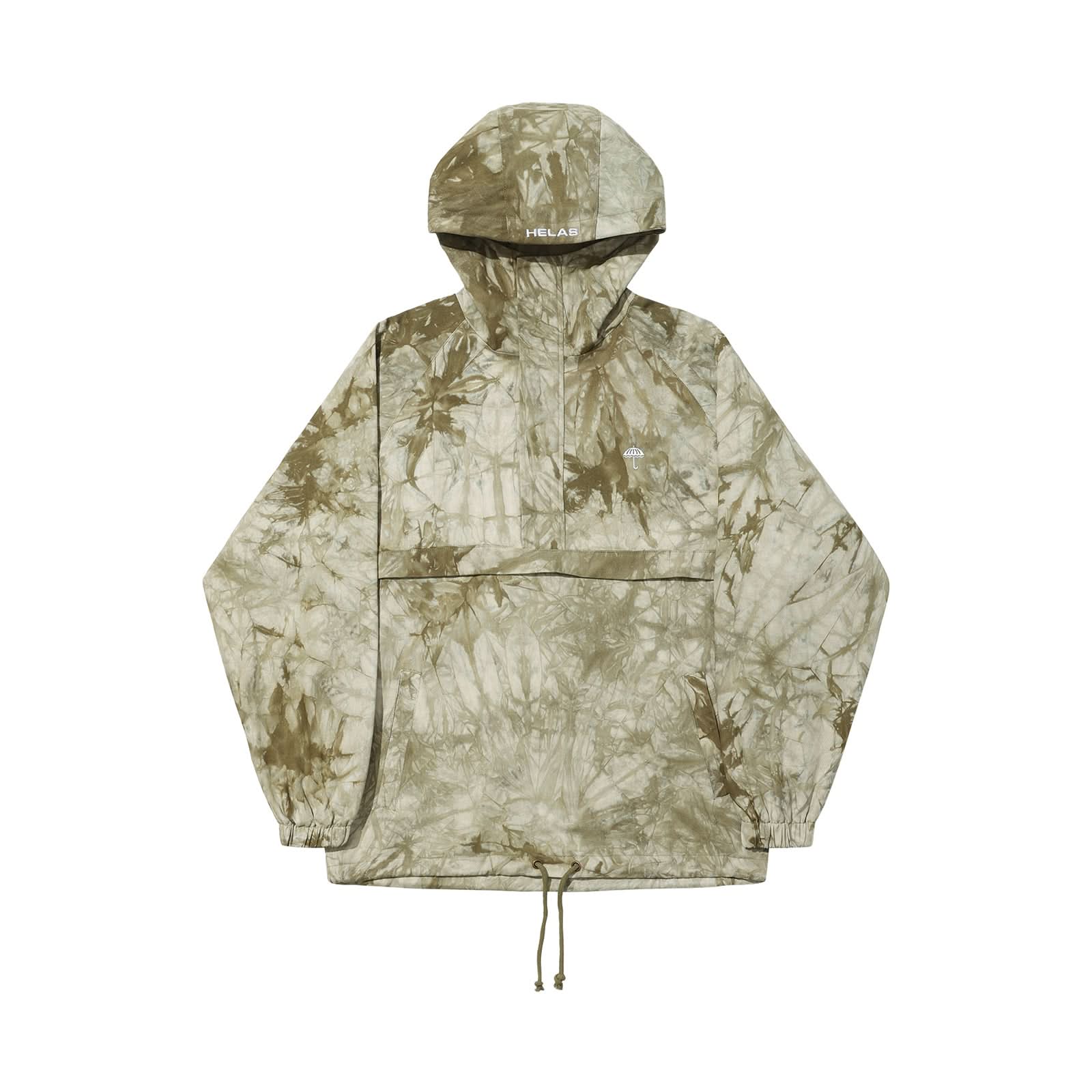 Hélas | Tie Camo Quarter Zip Jacket - Gallery Streetwear
