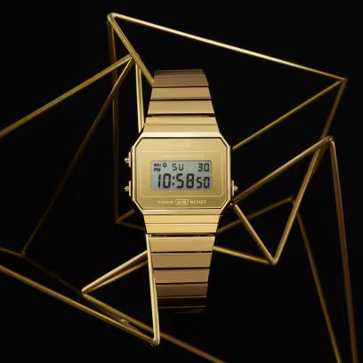 Casio Vintage A700WEVG-9A – Slim Gold Digital