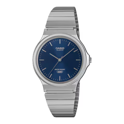 Casio MQ-24DA-2A – Silver/Blue Analog
