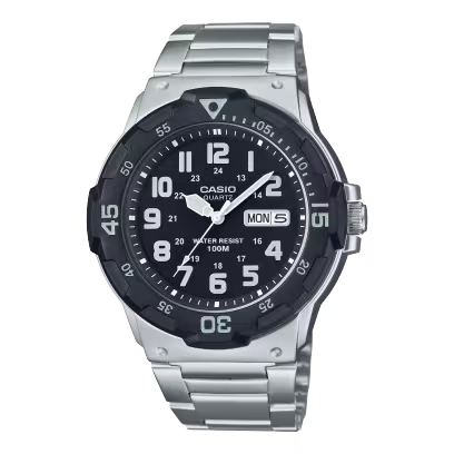 Casio MRW-200HD-1BV Watch - Black/Silver