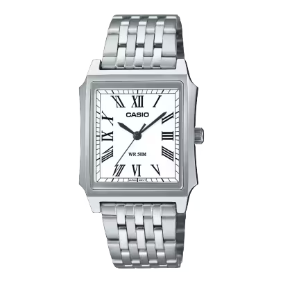 Casio MTP-B190-7BV Silver Stainless Steel Watch