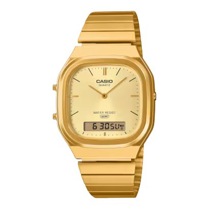 Casio AQ-240EG-9A Watch - Gold