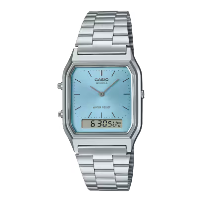 Casio AQ-230A-2A1MQY Silver/Blue Watch