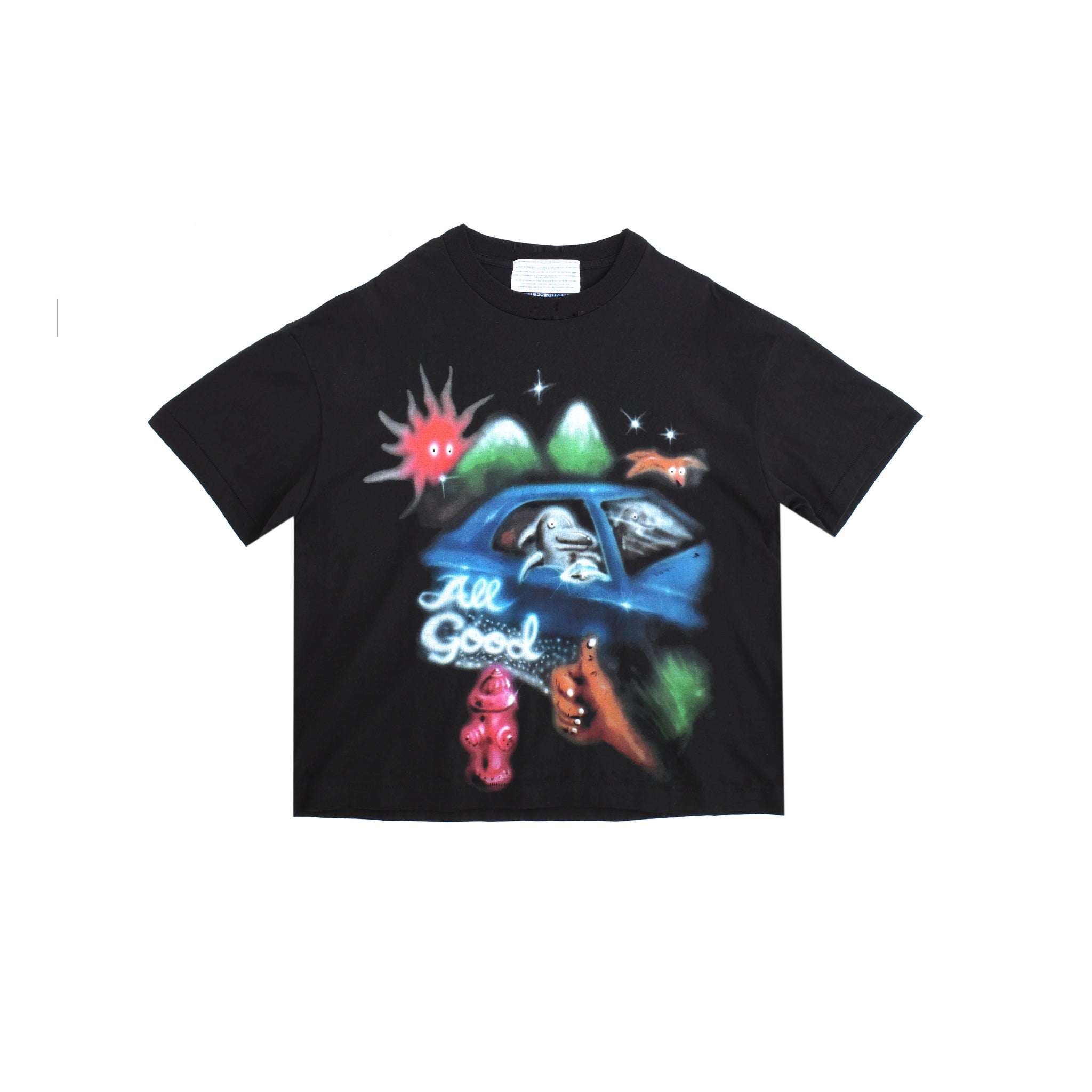 Jungles Jungles | All Good Airbrush Tee - Gallery Streetwear