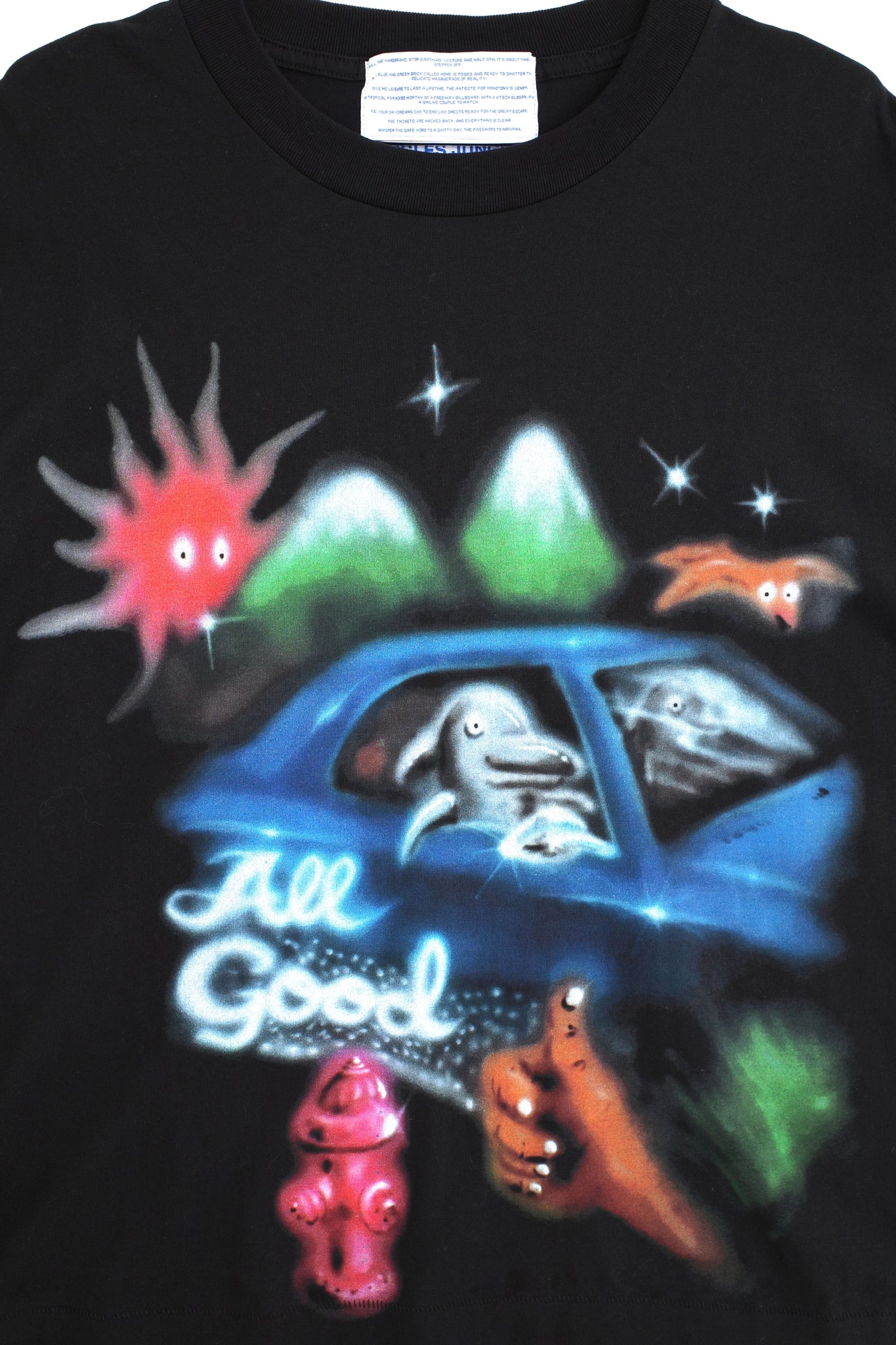 Jungles Jungles | All Good Airbrush Tee - Gallery Streetwear
