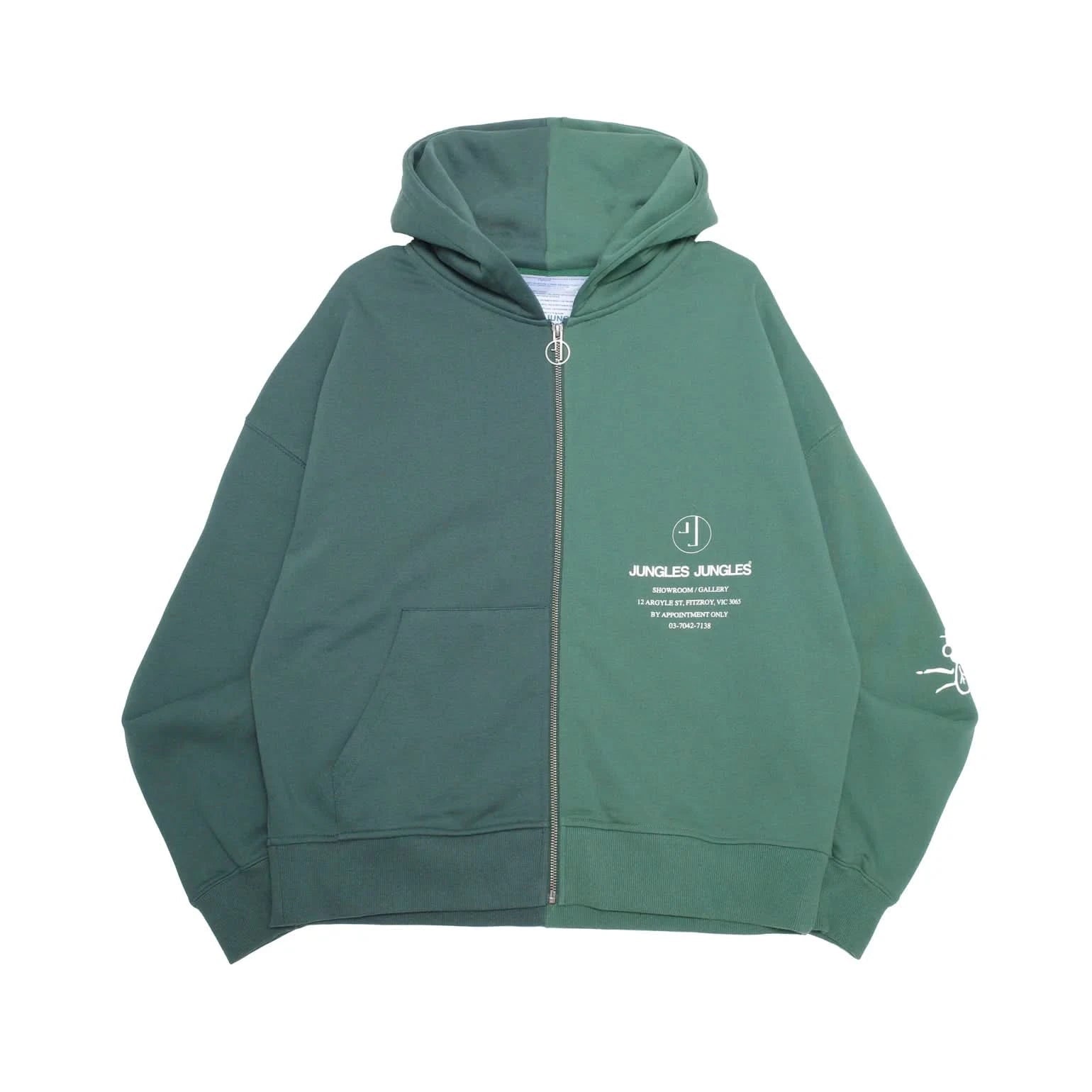 Jungles Jungles Appointment Only Split Zip Hoodie - Gallery Streetwear
