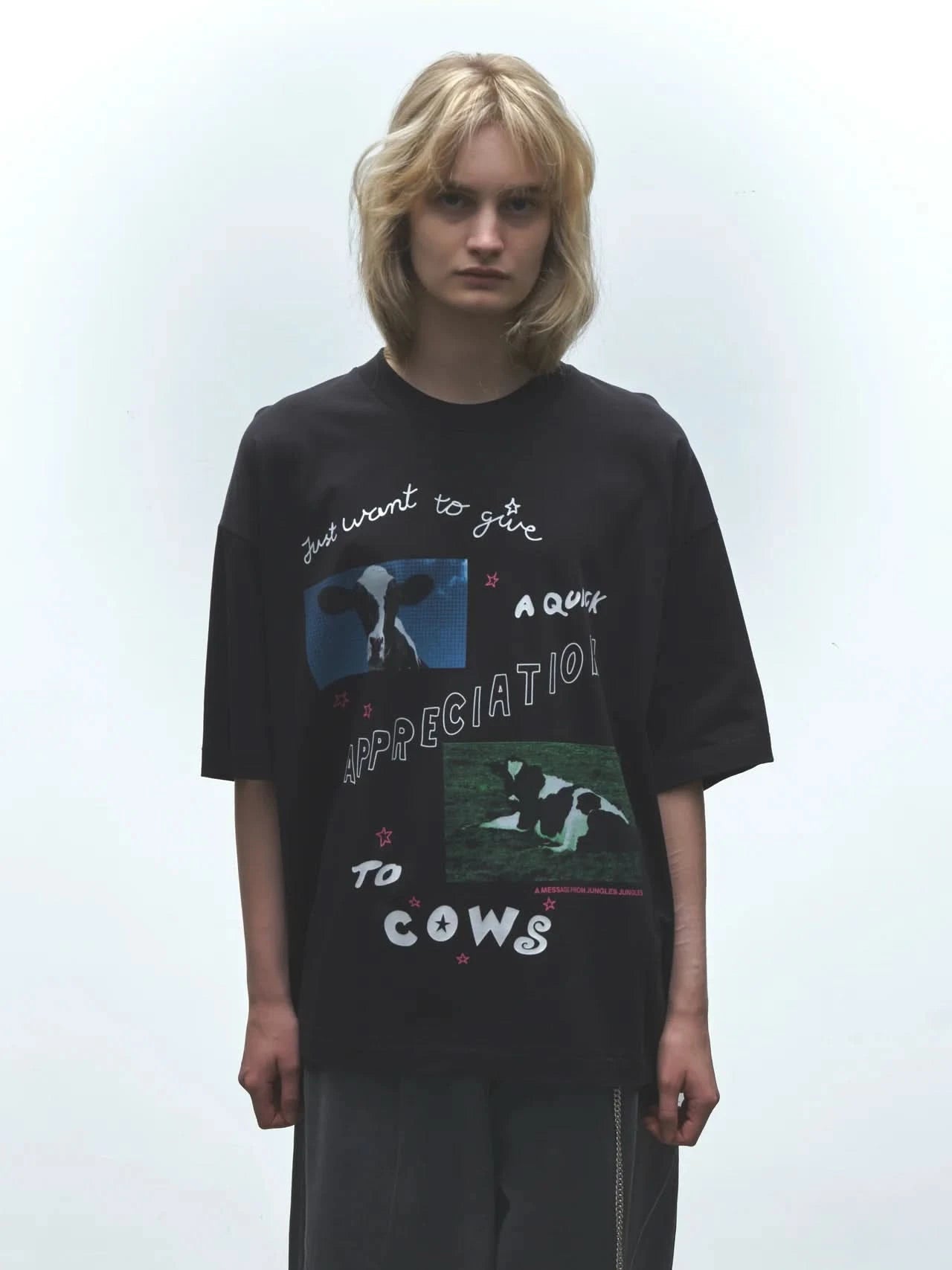 Jungles Jungles Cow Appreciation Tee - Black - Gallery Streetwear