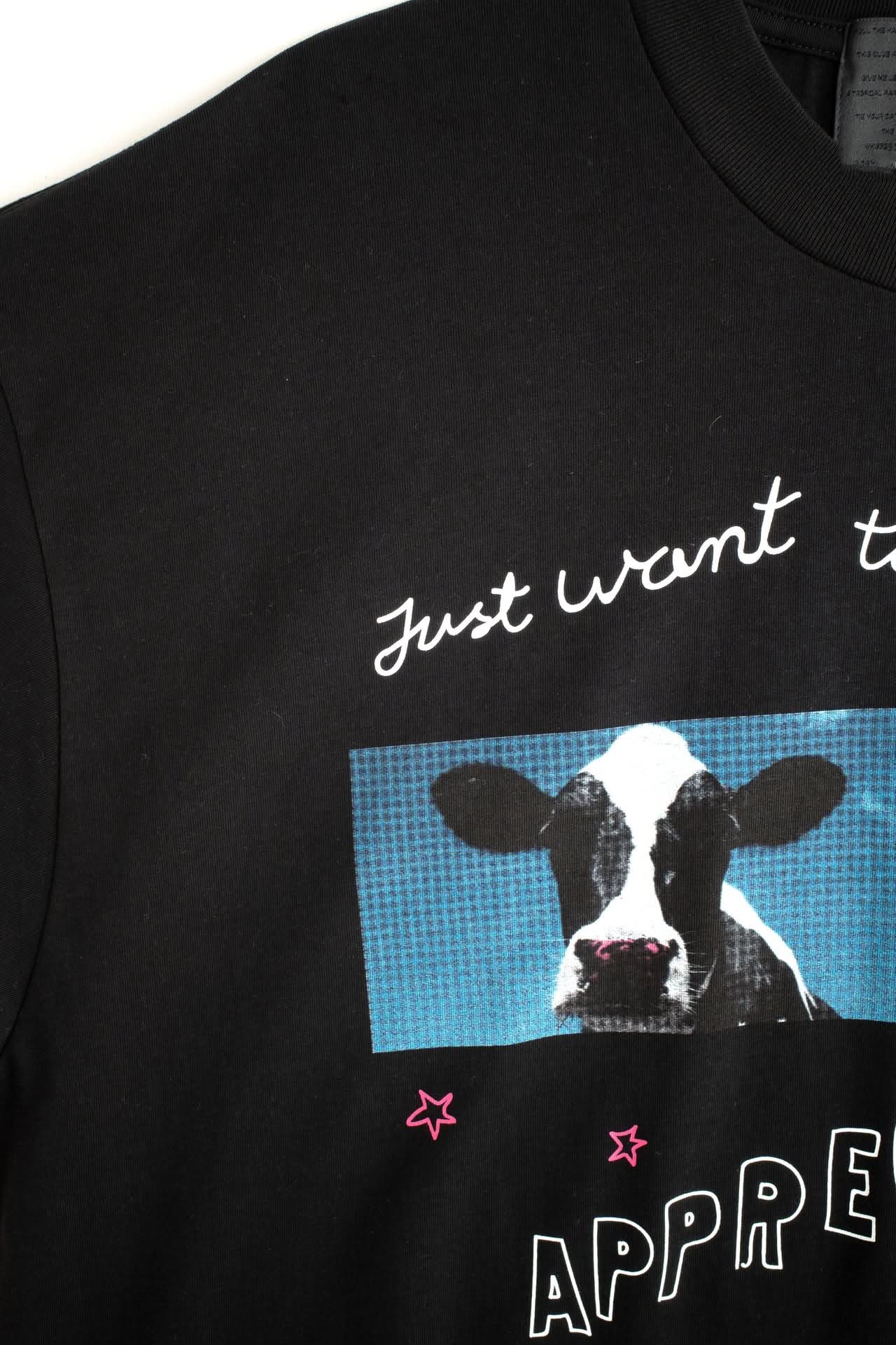 Jungles Jungles Cow Appreciation Tee - Black - Gallery Streetwear
