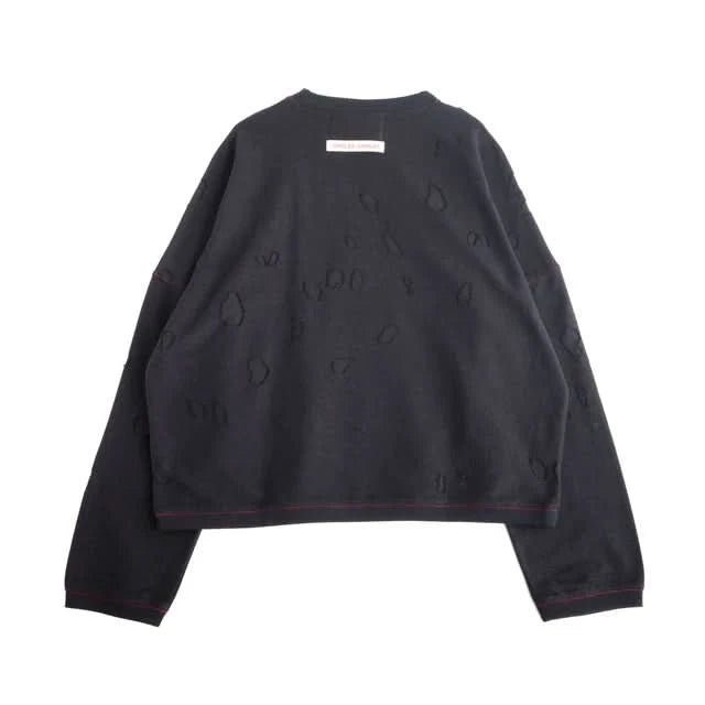 Jungles Jungles Distressed Terry Crewneck Shirt - Gallery Streetwear