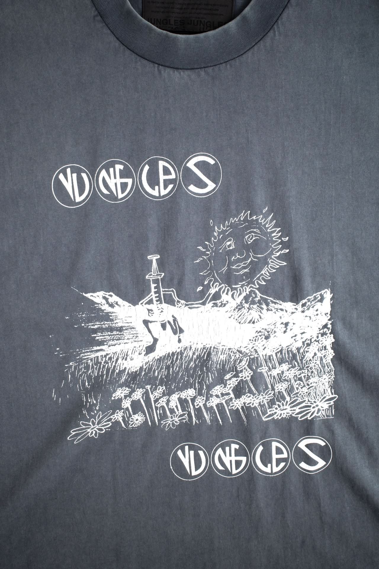Jungles Jungles Field of Daisies Tee - Grey - Gallery Streetwear