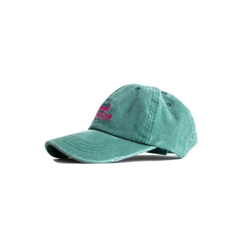 Jungles Jungles Good Morning Cap – Washed Green 6 - Panel Hat - Gallery Streetwear