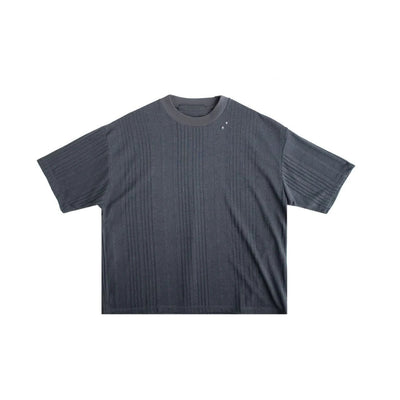 Jungles Jungles Knit Stripe Tee – Grey