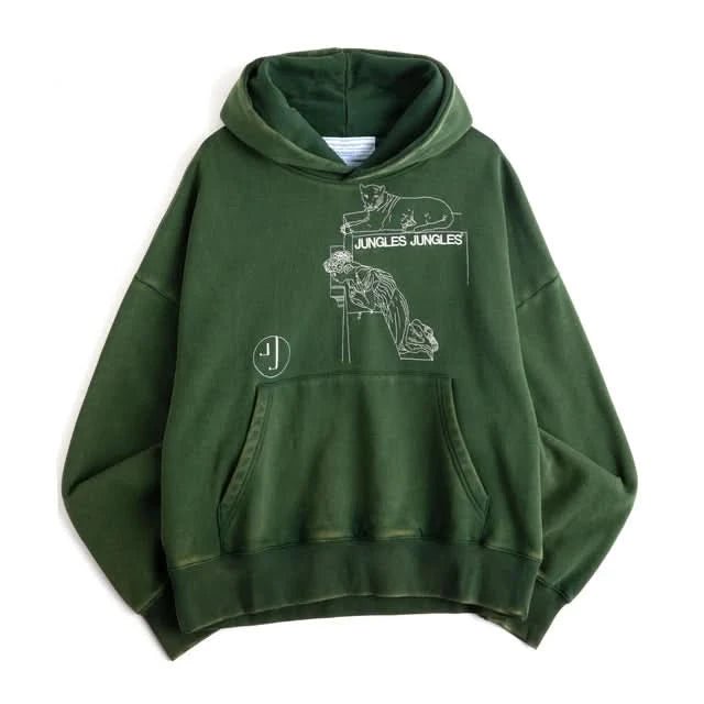 Jungles Jungles Looking Downward Hoodie - Gallery Streetwear