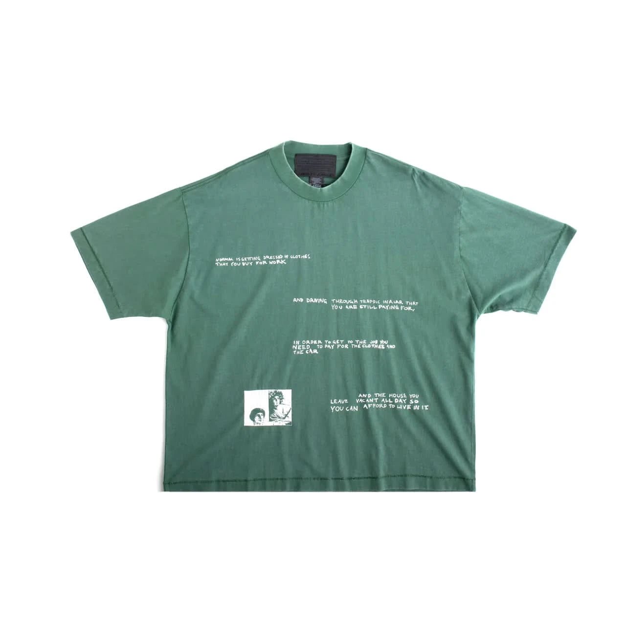 Jungles Jungles Normality Tee - Green - Gallery Streetwear