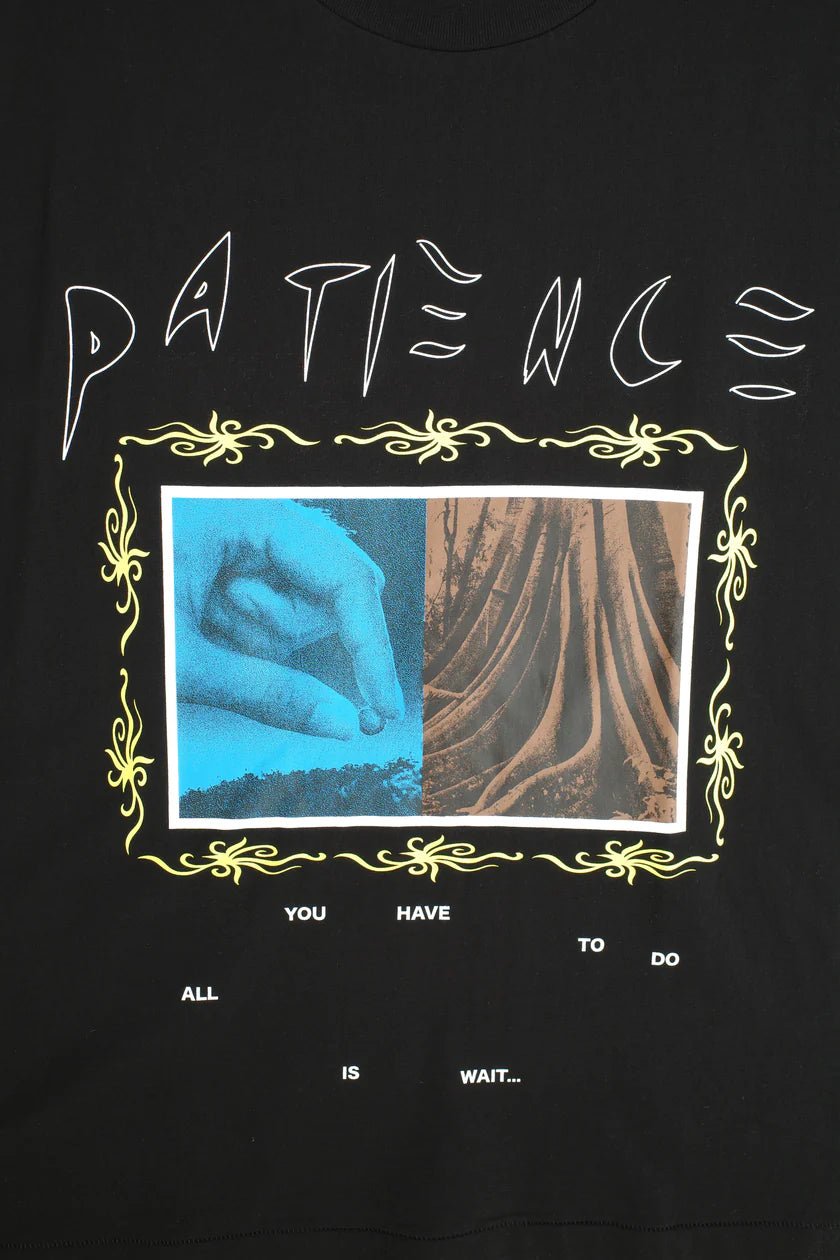 Jungles Jungles Patience Tee – Heavyweight Graphic Streetwear T-Shirt - Gallery Streetwear