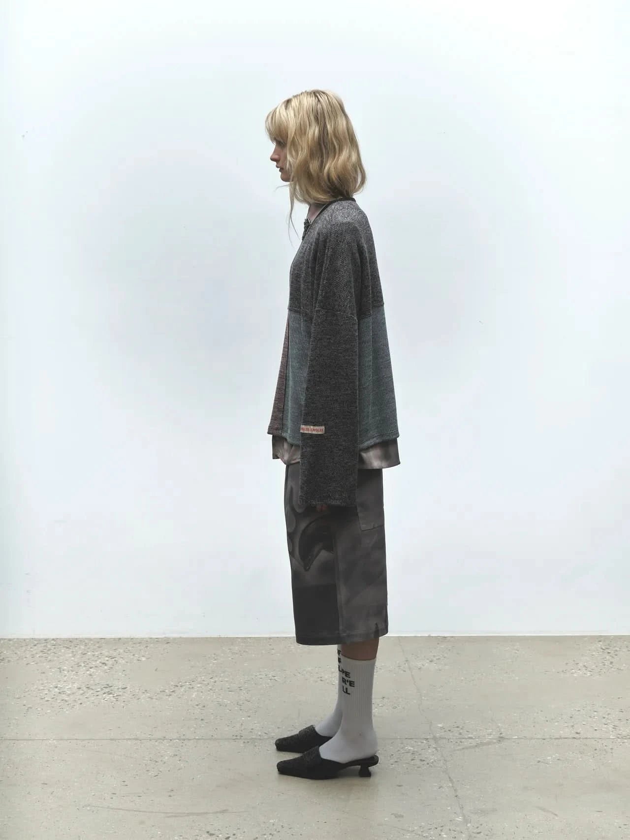 Jungles Jungles Speckle Knit Sweater - Multi - Gallery Streetwear