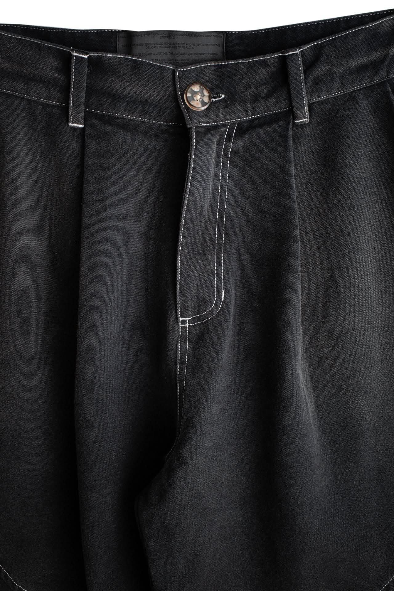 Jungles Jungles Sun Bleached Slant Pant - Grey - Gallery Streetwear
