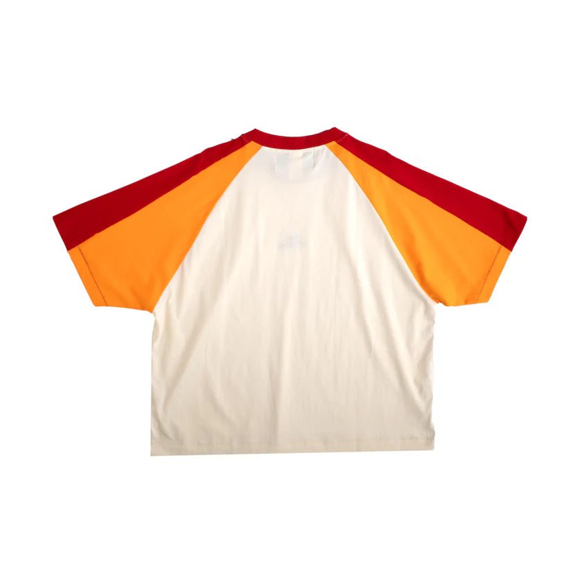 Jungles Jungles Sunrise Tee – Boxy Raglan Streetwear T-Shirt - Gallery Streetwear