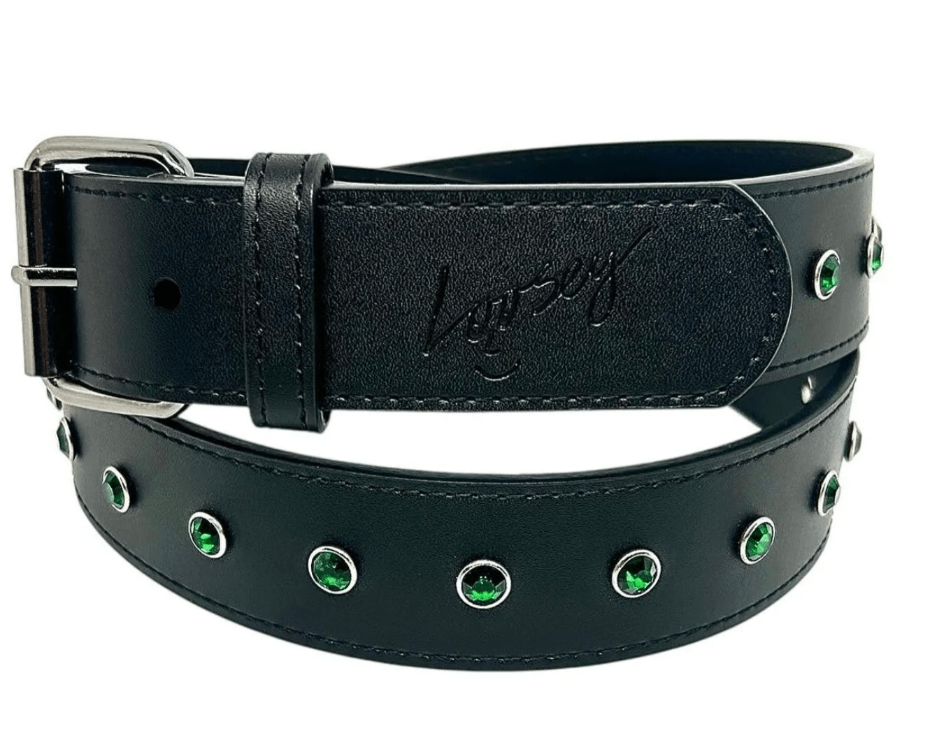 Loosey Belts Black Rhinestone Belt - Gallery Streetwear