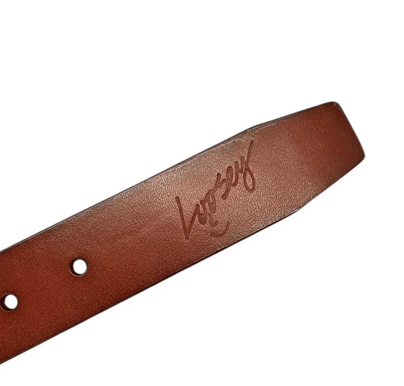 Loosey Belts Premium Brown Leather Belt - Gallery Streetwear