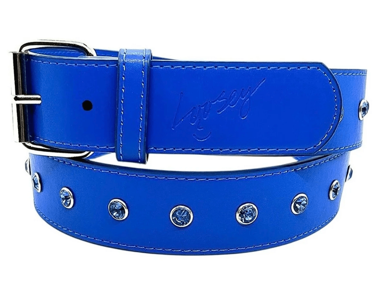 Loosey Belts Royal Rhinestone Belt - Gallery Streetwear