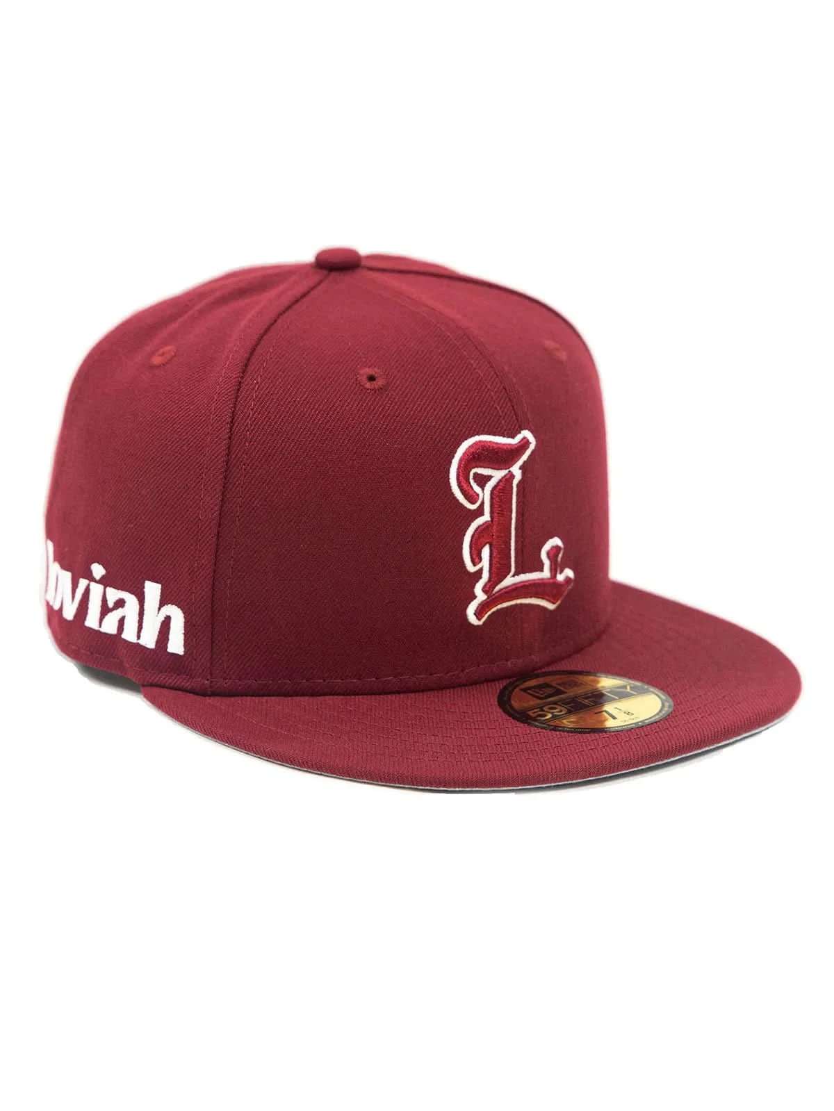 Loviah Big L New Era Hat – Cardinal D1 - Gallery Streetwear