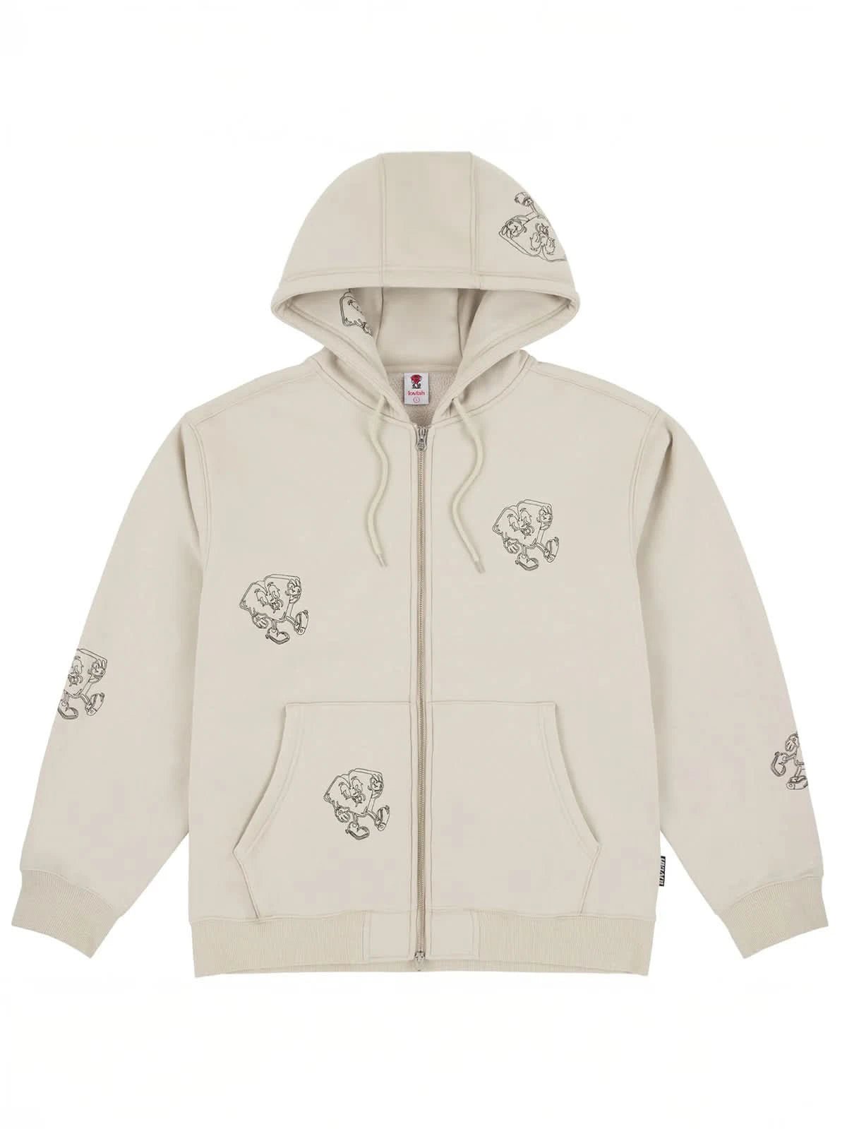 Loviah Little Man Zip - Up Hoodie – Sand - Gallery Streetwear