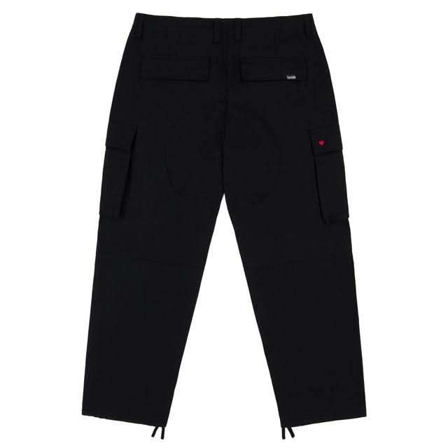 Loviah Paratrooper V2 Cargo Pants - Black - Gallery Streetwear