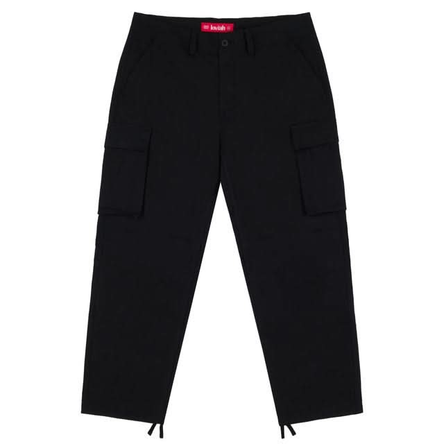 Loviah Paratrooper V2 Cargo Pants - Black - Gallery Streetwear