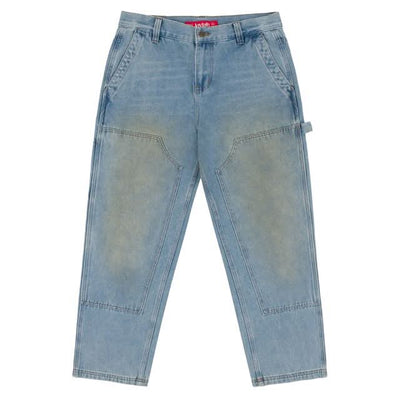 Loviah Work Denim Pant – Bleach Fade
