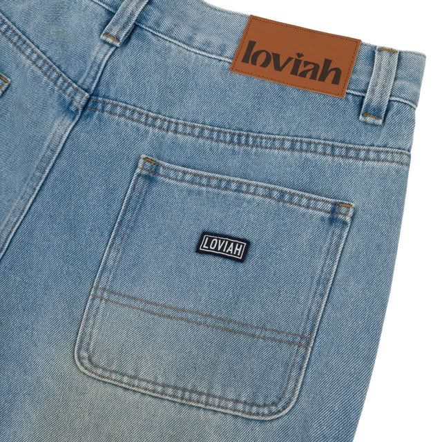 Loviah Work Denim Pant - Bleach Fade - Gallery Streetwear