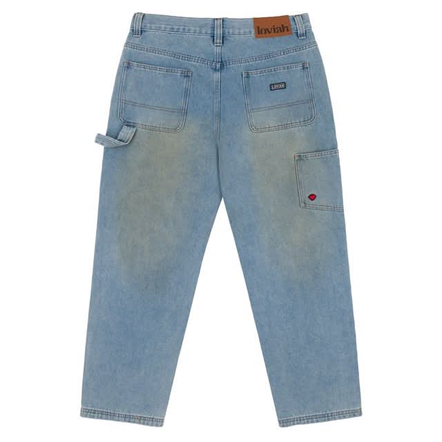 Loviah Work Denim Pant - Bleach Fade - Gallery Streetwear