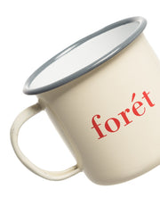 FORET BEAN ENAMEL MUG CLOUD - Gallery Streetwear