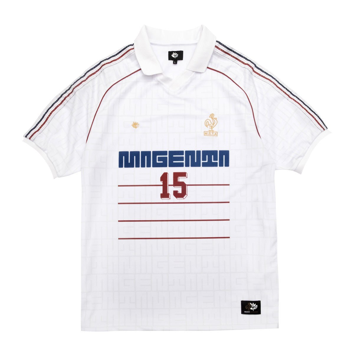 Magenta France FC Jersey – White Football Shirt - Gallery Streetwear