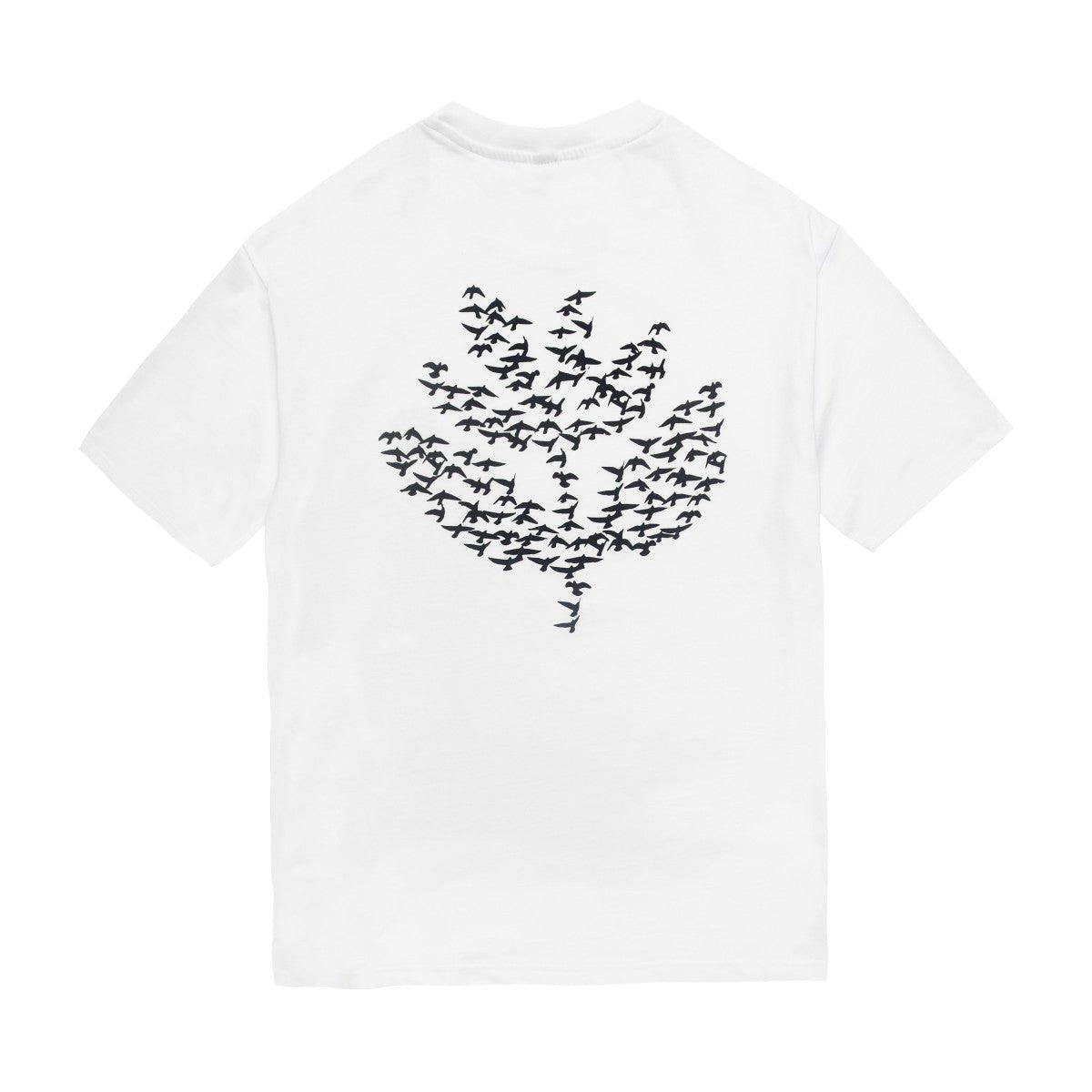 Magenta Migration Tee – White Heavyweight Skate T-Shirt - Gallery Streetwear