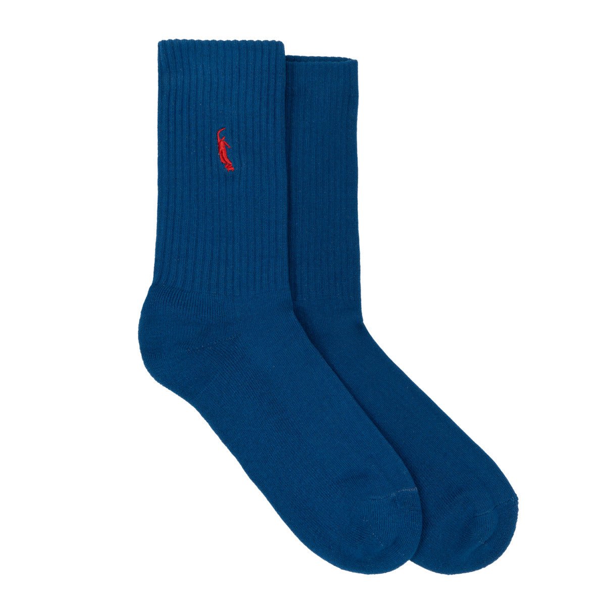 Magenta PWS Socks – Embroidered Cotton Crew Socks (2 Colours) - Gallery Streetwear