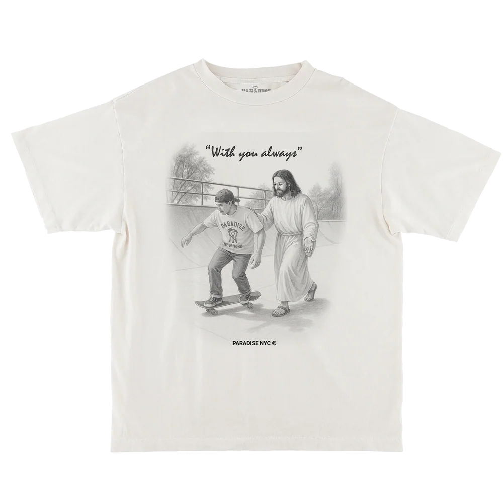 Paradise NYC Always With You Tee White
