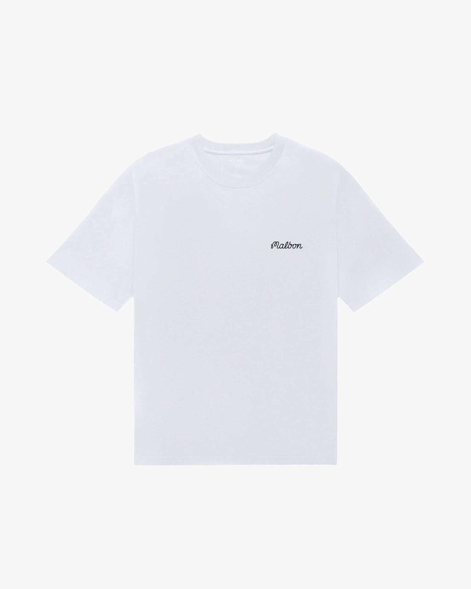 Malbon Golf Bermuda Baldwin Tee - White - Gallery Streetwear