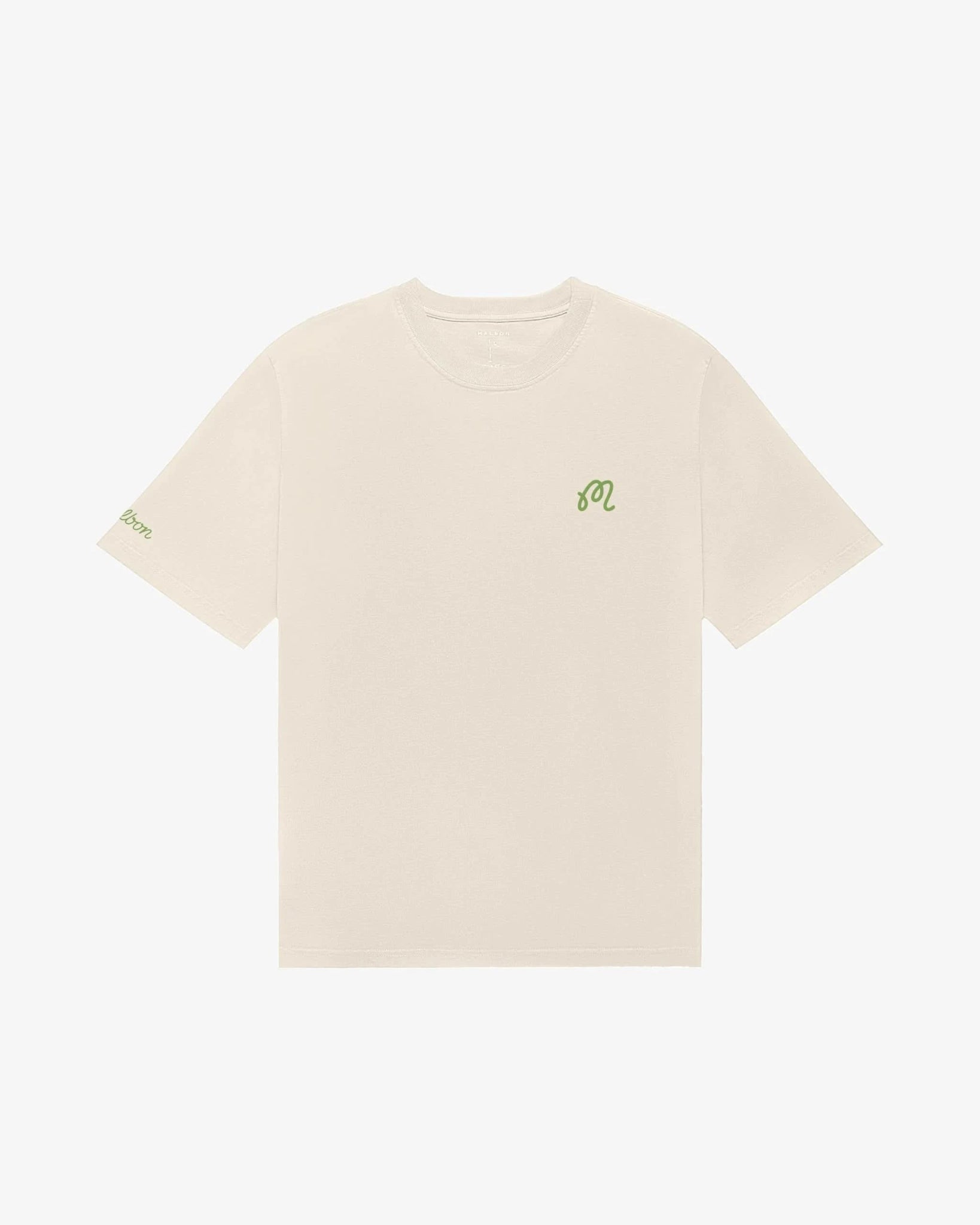 Malbon Golf Bermuda Foraging Tee – Ivory - Gallery Streetwear