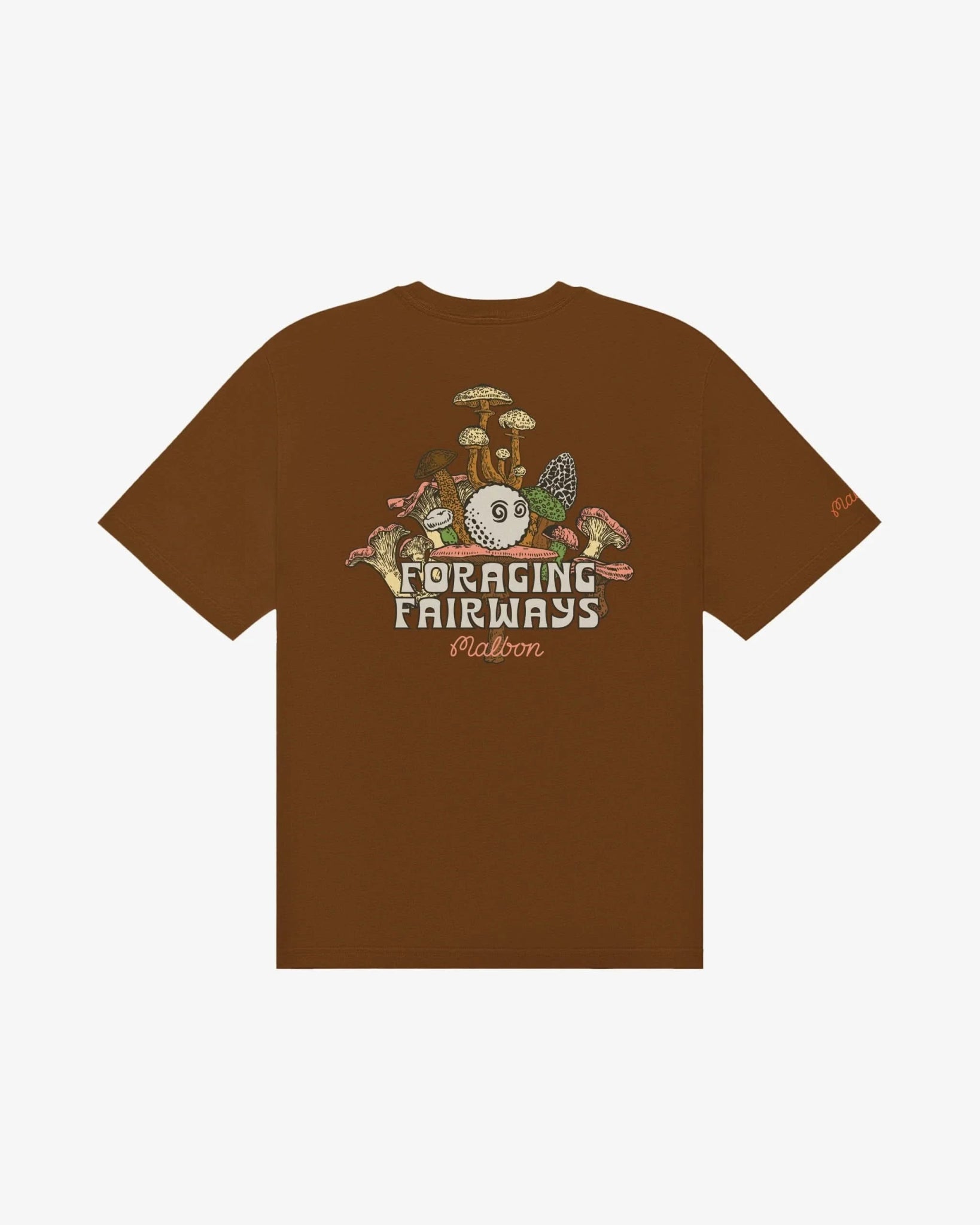 Malbon Golf Bermuda Foraging Tee – Pecan - Gallery Streetwear