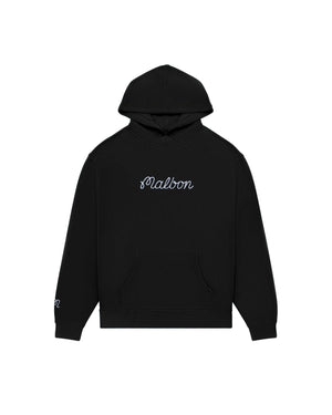 Malbon Golf Fesque Hoodie Black