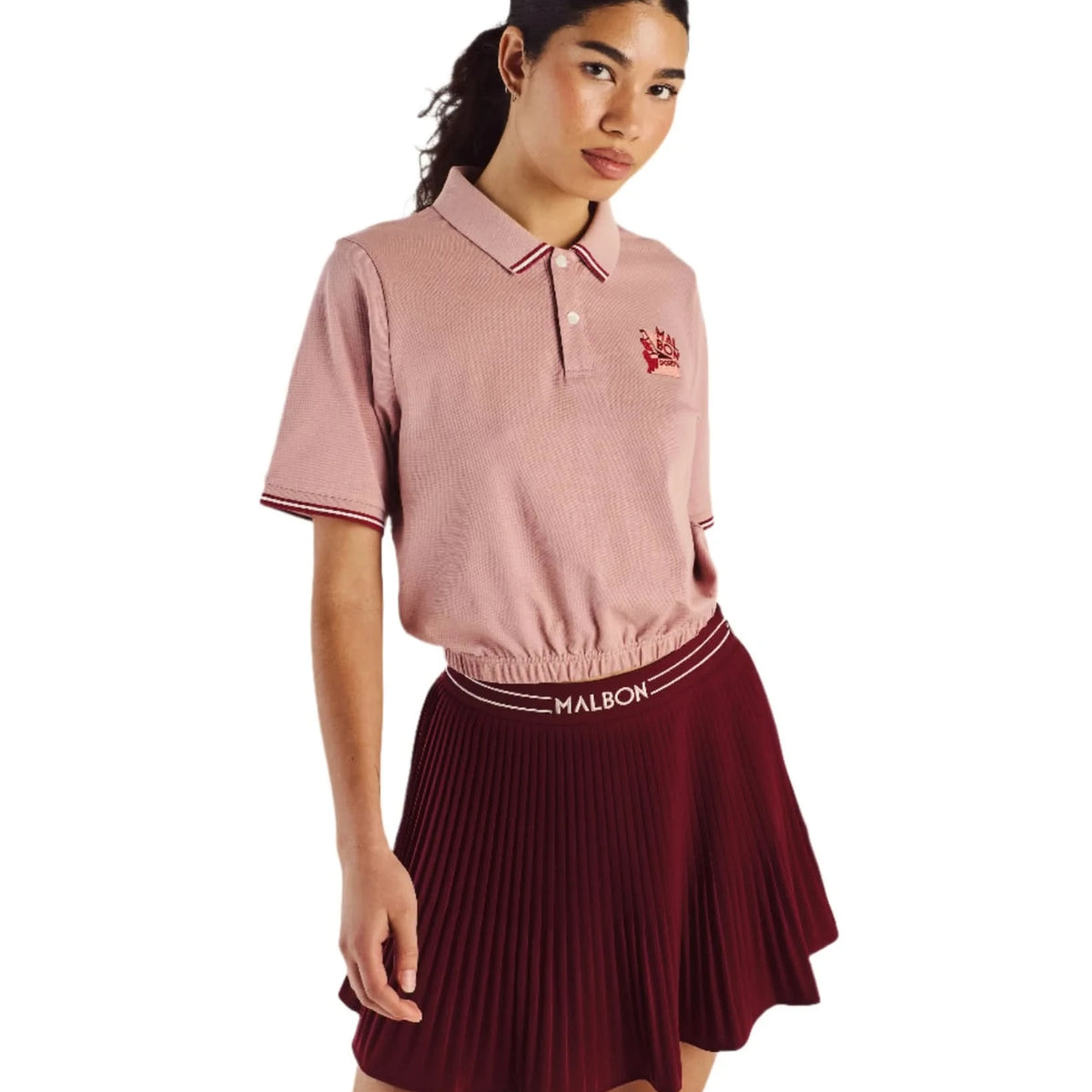 【MALBON GOLF】[WOMENS COLLECTION] Andrea Polo Shirt■WOMAN MALBON WM ANDREA POLO – Leisure Social
