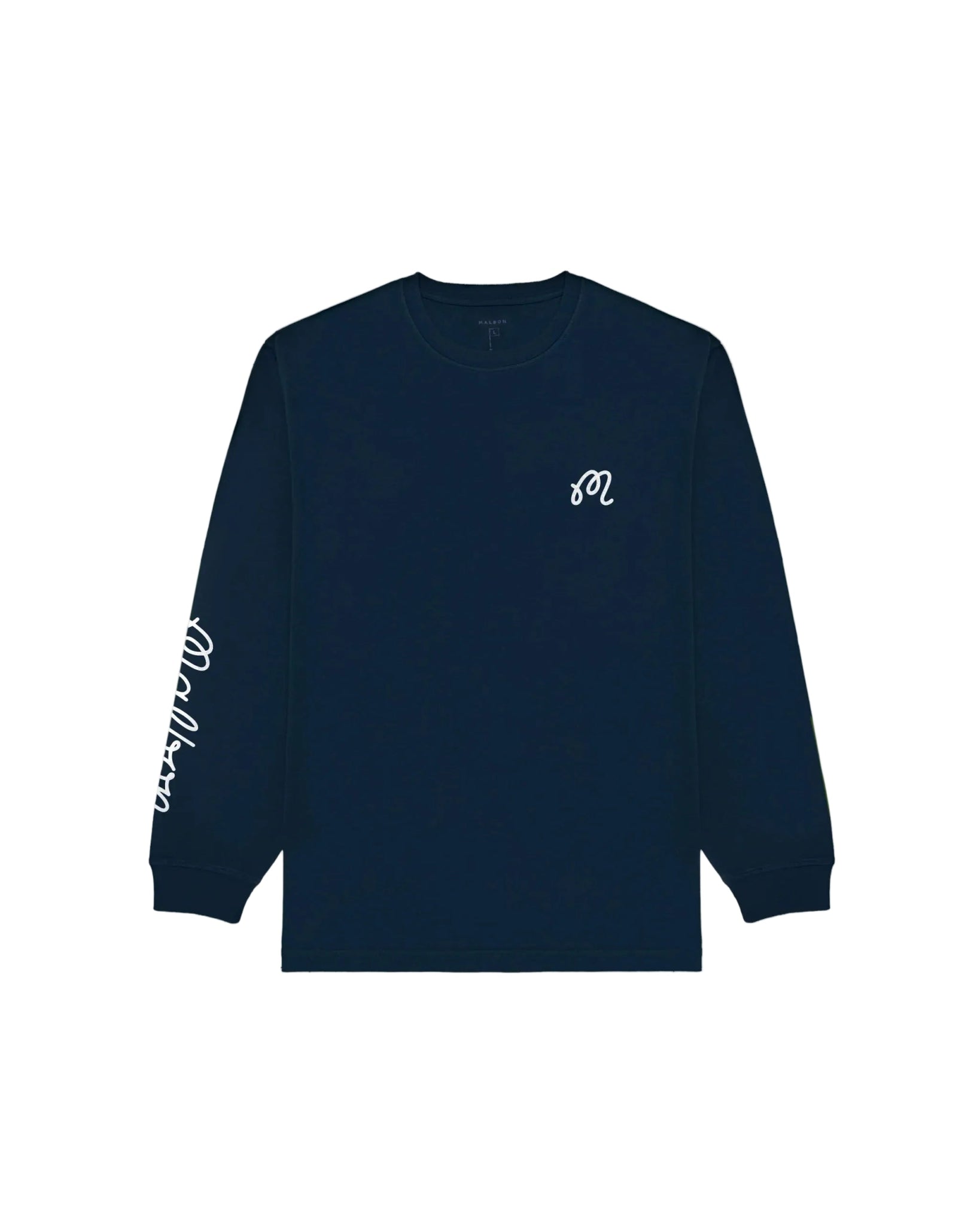 Malbon Golf Gorse L/S Tee - Navy - Gallery Streetwear