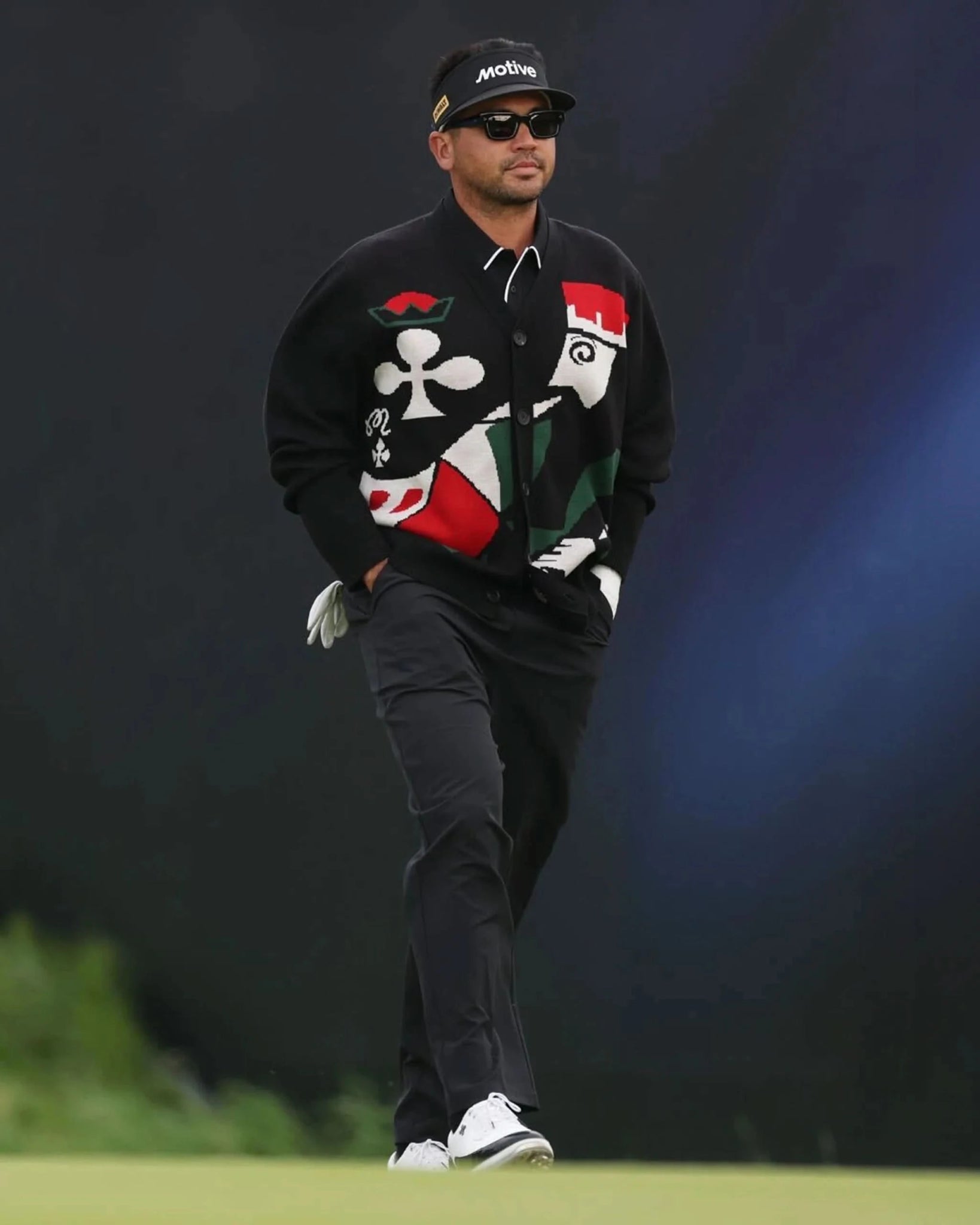 Malbon Golf Kingston Cardigan - Gallery Streetwear