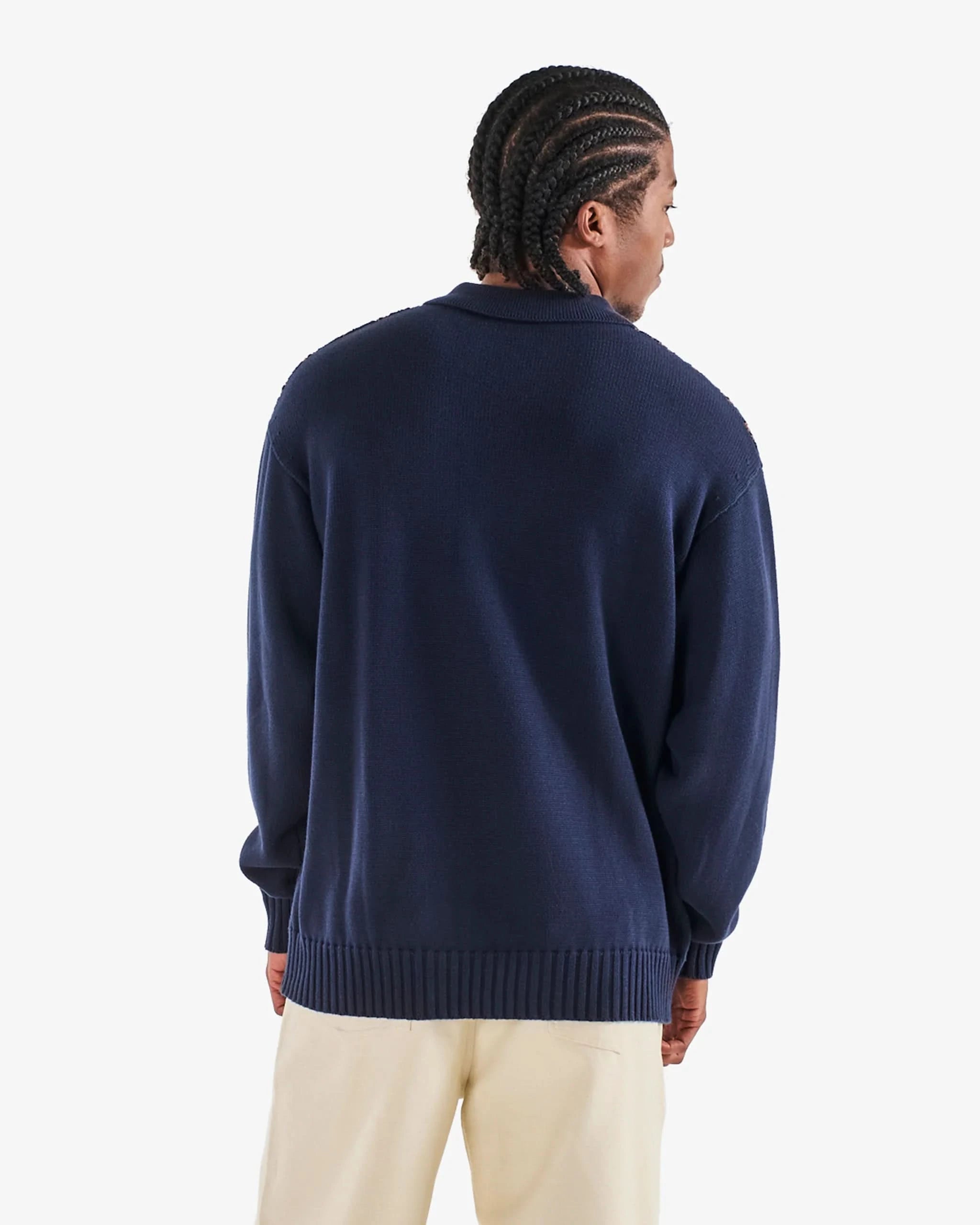 Malbon Golf Links Polo Sweater - Gallery Streetwear