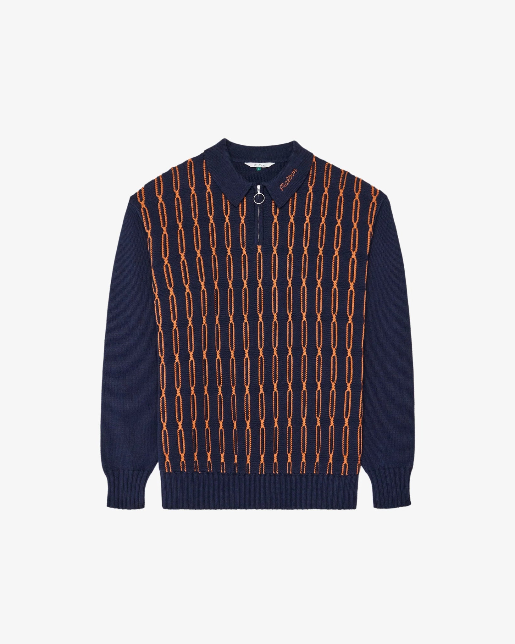 Malbon Golf Links Polo Sweater - Gallery Streetwear