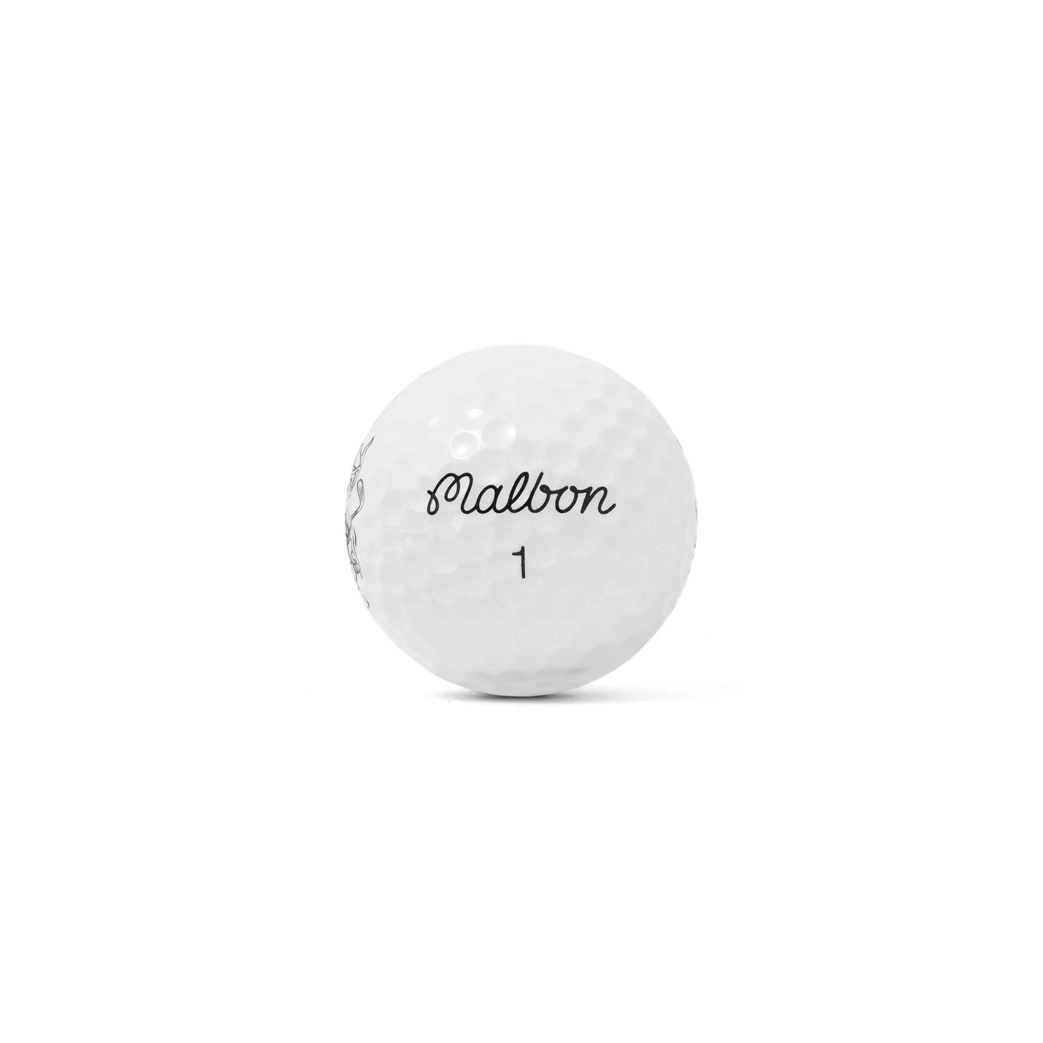 Malbon Golf – Martian Buckets Tour 'M' Golf Balls (Dozen) - Gallery Streetwear